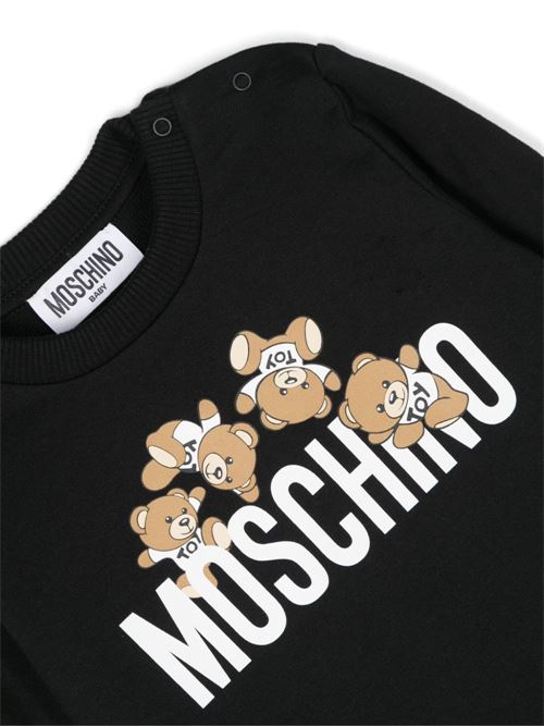 felpa bambino unisex MOSCHINO BABY | MZF04QLCA1960100